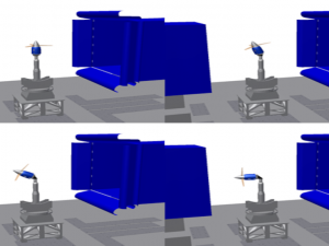 Aerodynamic performance assessment of full-scale eVTOL propellers