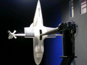 ERICA tiltrotor force model (in helicopter mode)