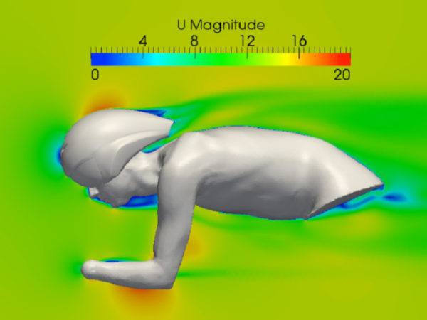 Cycling helmet aerodynamic optimization